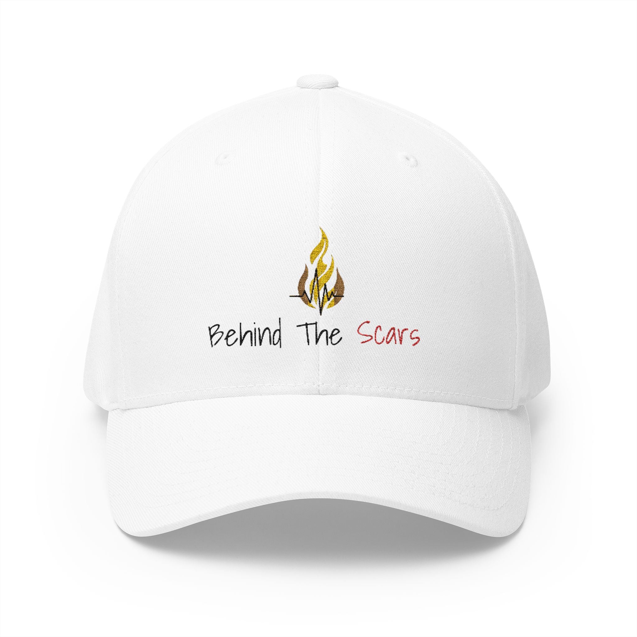 Behind The Scars Embroidered Baseball Cap