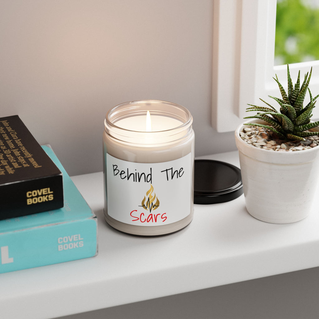 Behind The Scars Scented Soy Candle — 9oz Candle