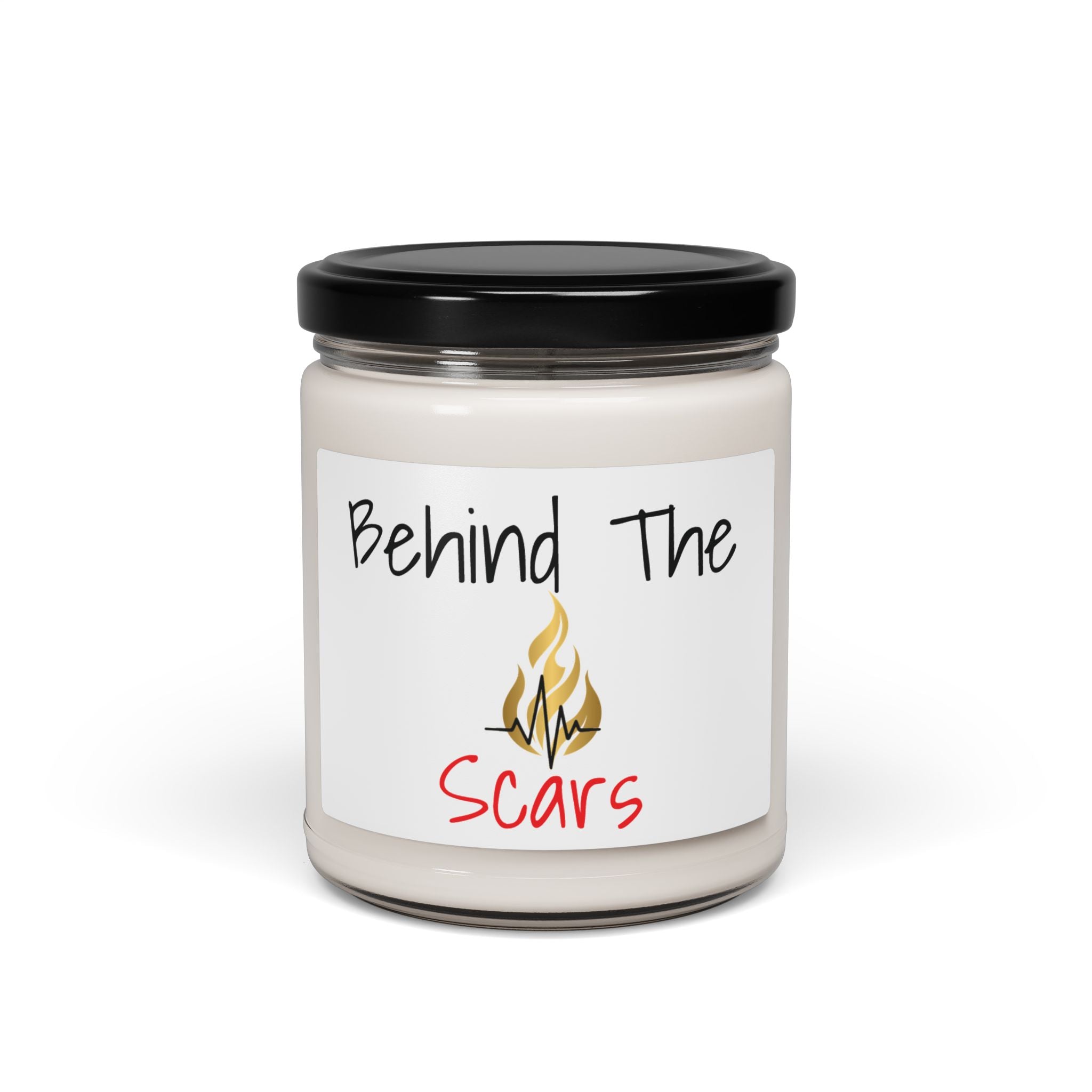 Behind The Scars Scented Soy Candle — 9oz Candle