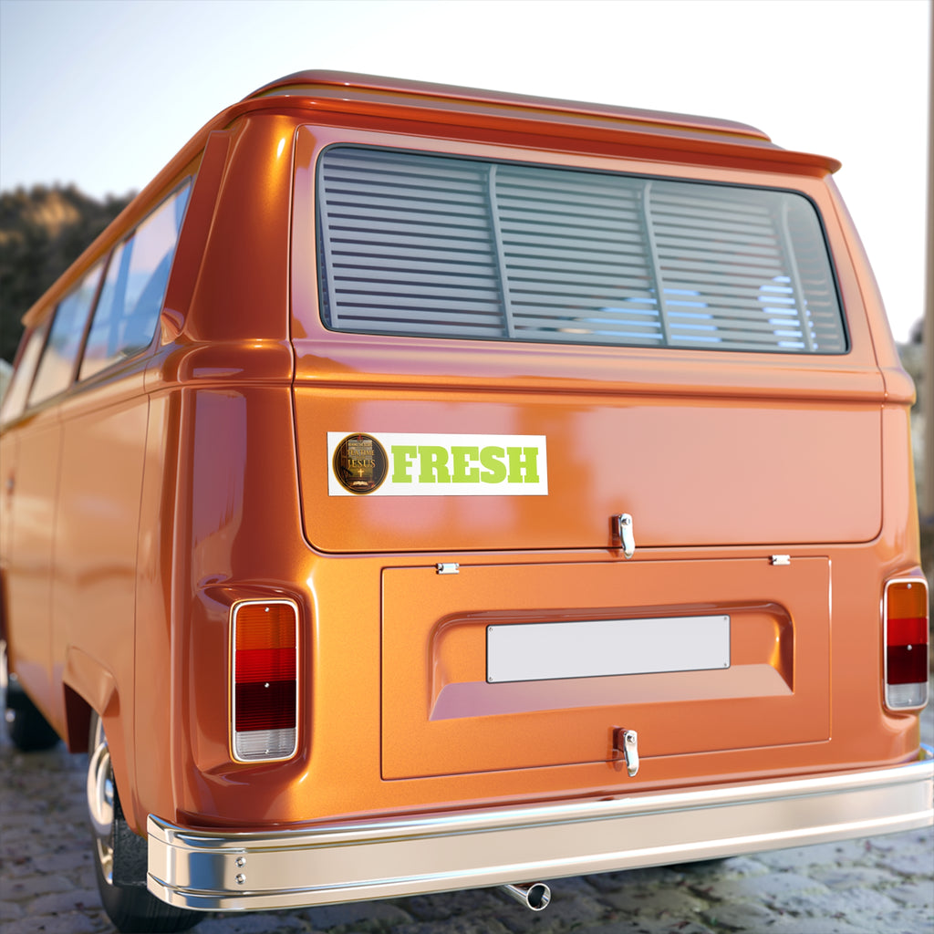 Tea Time With Jesus Bumper Stickers