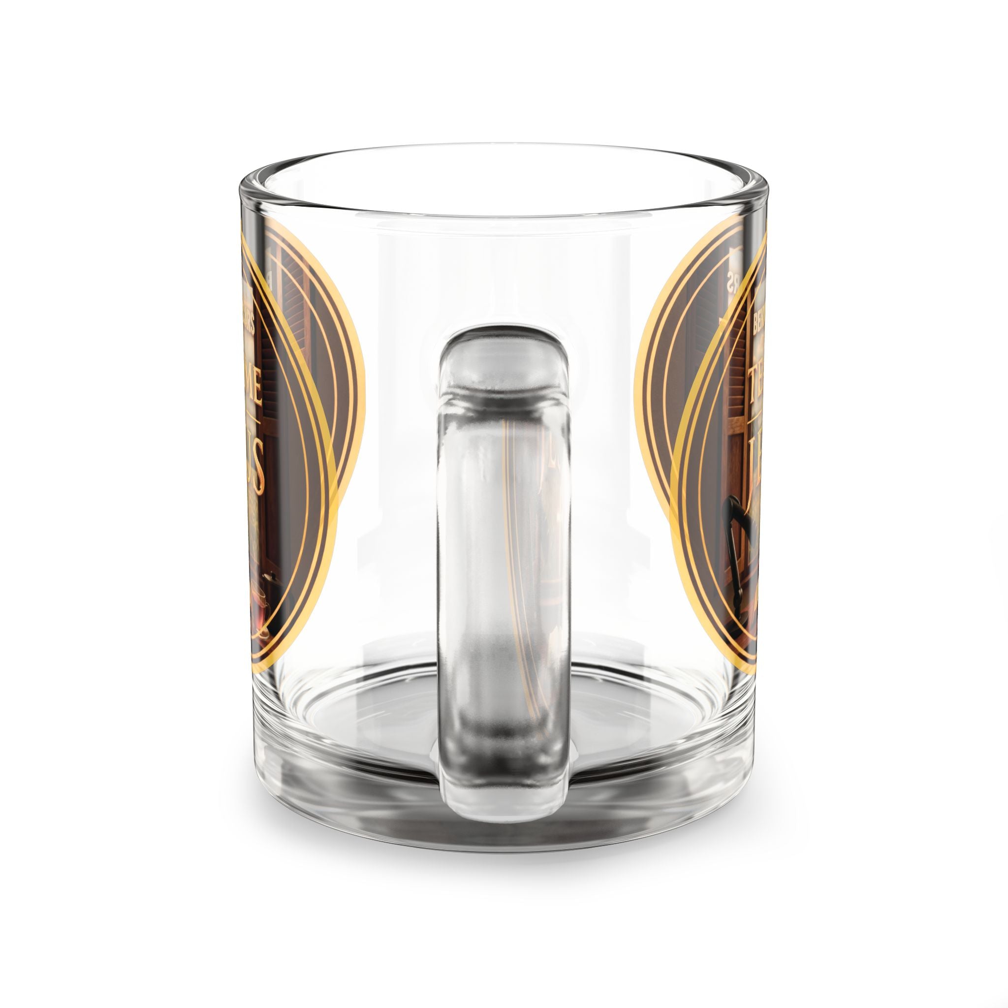 Tea Time with Jesus Glass Mug