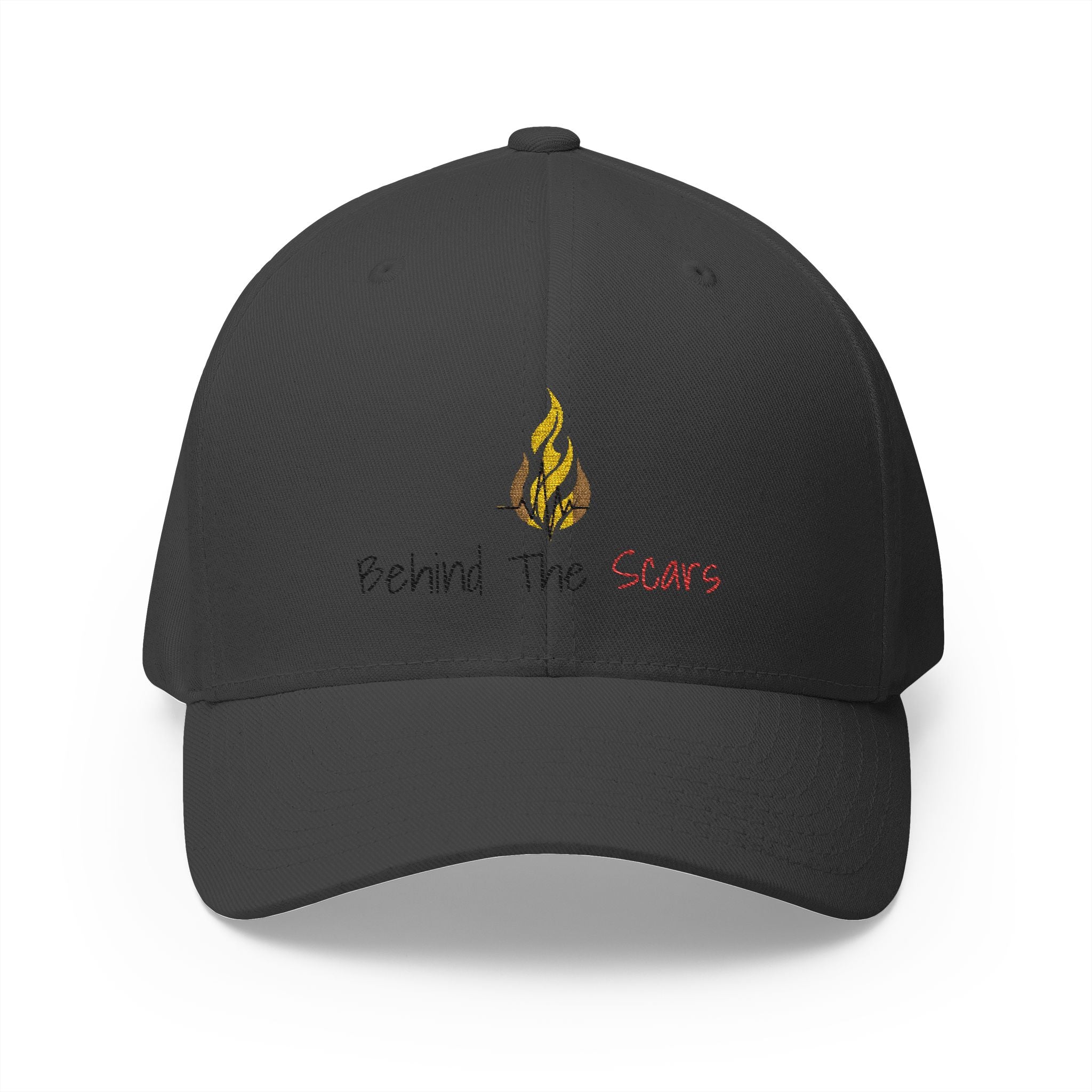 Behind The Scars Embroidered Baseball Cap