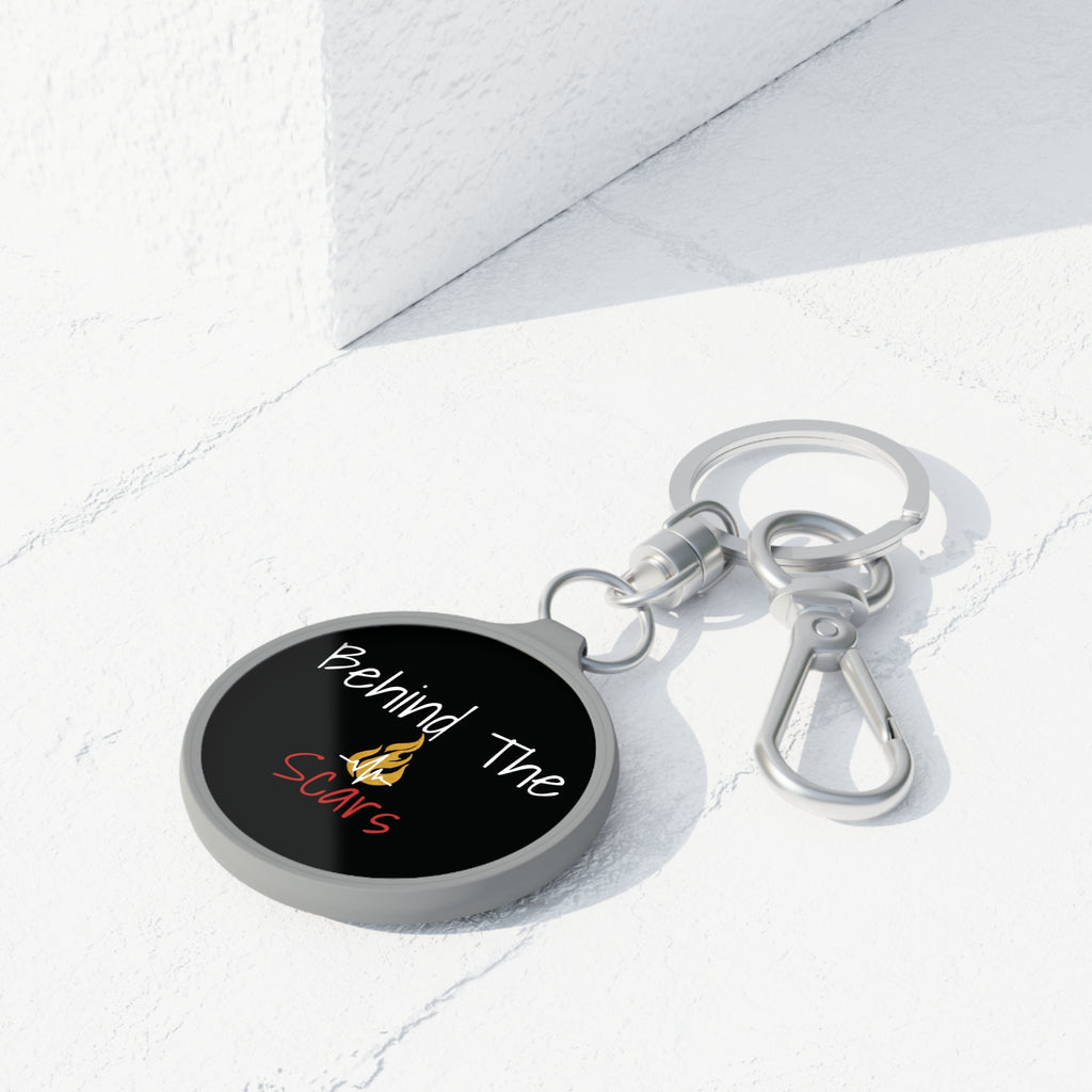 Keyring Tag — "Behind The Scars" Keychain