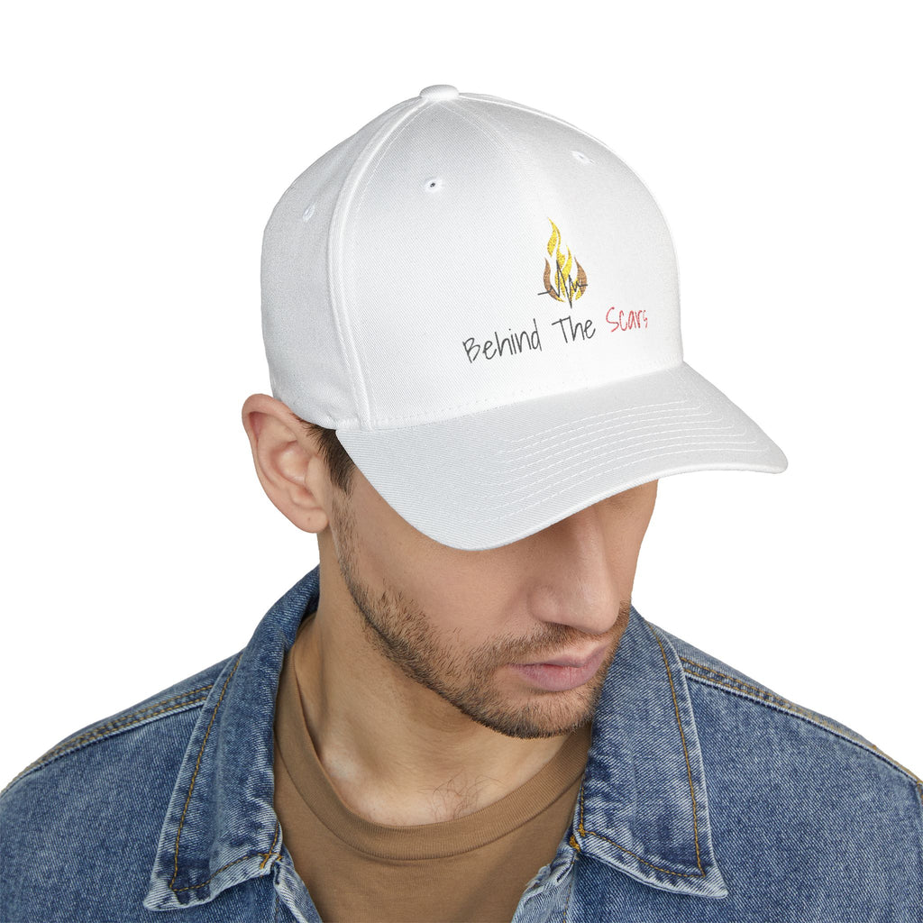 Behind The Scars Embroidered Baseball Cap