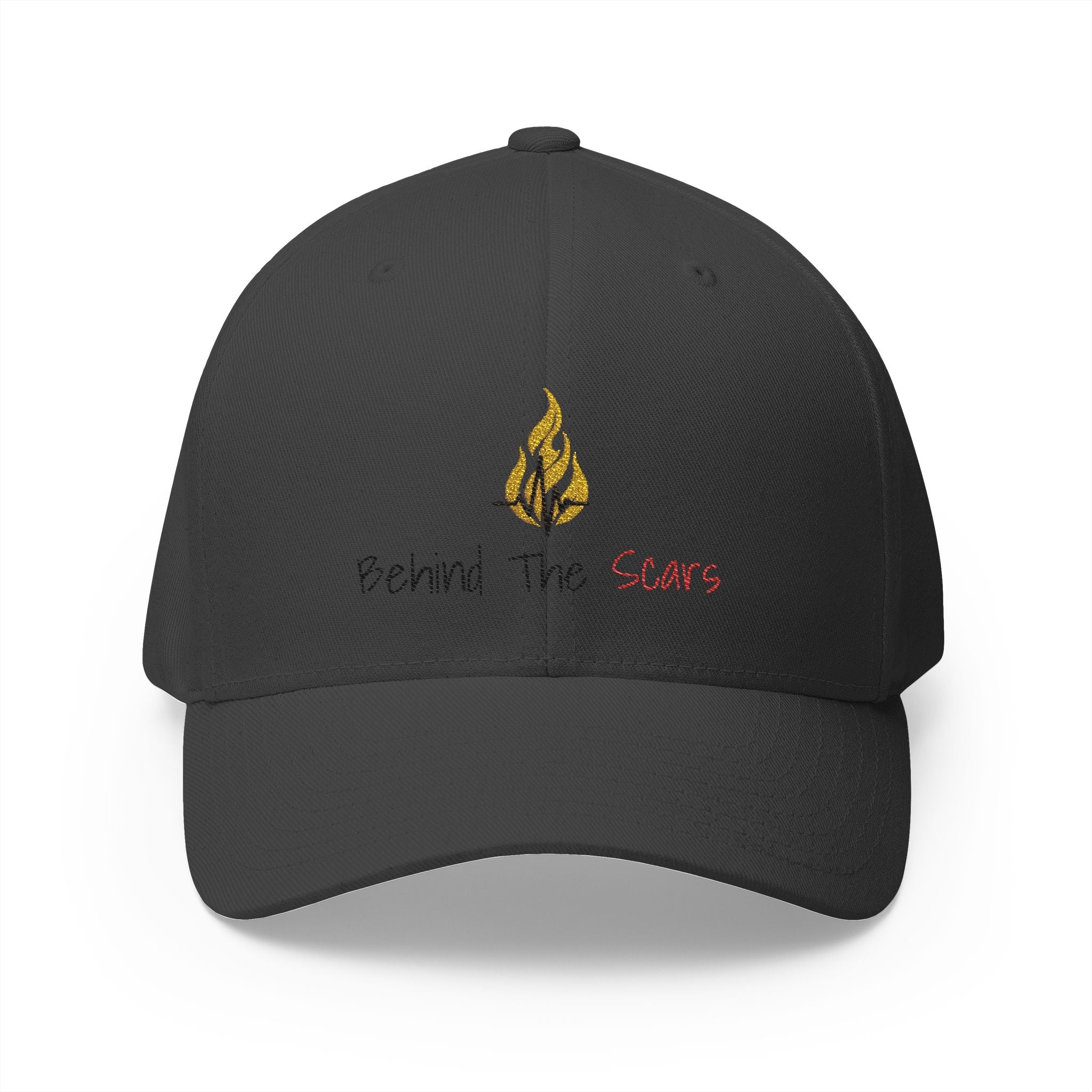 Emroided Behind The Scars Embroidered Baseball Cap